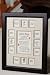 School Days Years Photo Picture Mat and Frame 11x14 Taupe