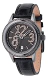 DKNY NY4408 Ladies Black Strap Stone Set Black Dial