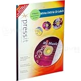 PressIt A4 White CD Label (100) 51zOrm8n8OL. SL160 PressIt A4 White CD Label (100)