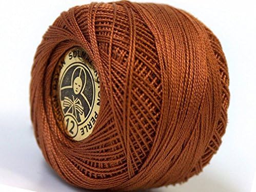 Oren Bayan Cotton Perle 12 #249 Brown 100% Cotton Thread - 5 Gram