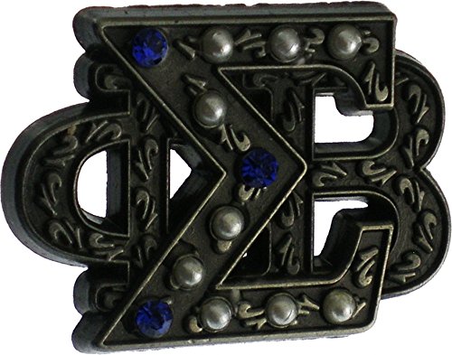 Phi Beta Sigma Stacked 3d Letter Stone Lapel Pin Desertcart