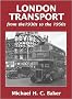 London Transport from the 1930s to the 1950s