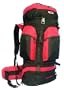 CUSCUS Internal Frame Hiking Travel Backpack 88L 6200ci Camping Journey Red