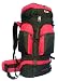 CUSCUS Internal Frame Hiking Travel Backpack 88L 6200ci Camping Journey Red