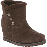 BearPaw Twill Suede Boots - Womens