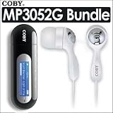 COBY MP-305 - Digital player / radio - flash 2 GB - WMA, MP3, protected WMA (DRM 10) - black