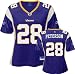 Adrian Peterson Minnesota Vikings Women's Purple Replica Jersey