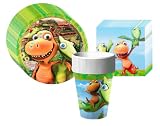 Dinosaur Train - Party Supplies Pack Including Plates, Cups, and Napkins- 8 Guests