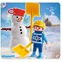 Special 4680: Child with Snowman - Playmobil