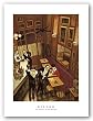 Bistro by Juarez Machado 19"x25" Art Print Poster