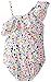 Osh Kosh Little Girls' Multi Colored Heart One Piece Swimsuit