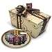 Leonidas Belgian Chocolates: 1 lb Napolitain Sampler Ballotin - Mint, Cinnamon, Orange, Nibs, Feuilletine, 72% Pure Origin Sao Tome, Milk, White, and Dark Chocolate Squares