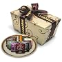 Leonidas Belgian Chocolates: 1 lb Napolitain Sampler Ballotin - Mint, Cinnamon, Orange, Nibs, Feuilletine, 72% Pure Origin Sao Tome, Milk, White, and Dark Chocolate Squares