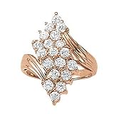 14K Rose Gold Diamond Ring