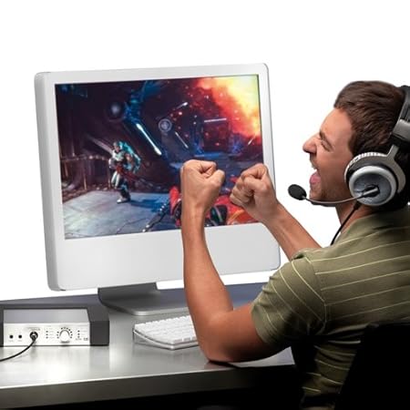 Beyerdynamic Headzone PC Gaming Digital Surround Sound System with MMX300 Digital Headset with Microphone