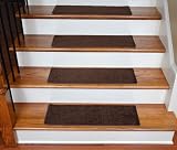 Dean DIY 27 x 9 Imperial Carpet Stair Treads - Color: Walnut