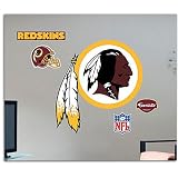 Redskins Fathead NFL Logo