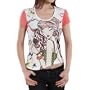 Jessie G. Women's Printed Scoop Neck Tee - Small