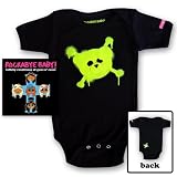 Rockabye Baby! Lullaby Renditions of Guns N' Roses + Rockabye Baby 100% Organic Cotton Onesie (Green)