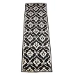 Sofia Rug - Black/ Ivory (2'6"x8' Runner)