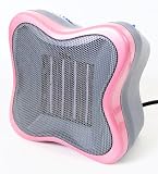 GET Pink Ceramic Heater 1.5KW With Overheat Protection