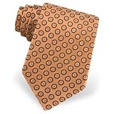 BCBG MAX AZRIA - Dots by BCBG Attitude cinnamon silk ties