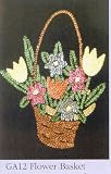 Pinflair Sequin Picture Kit - Flower Basket