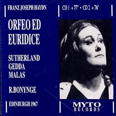 Franz Joseph Haydn: Orfeo Ed Euridice