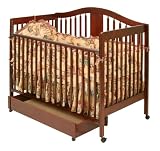 Stork Craft Chelsea 4-in-1 Crib with Drawer in Cherry