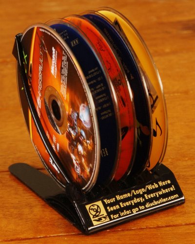 Cover image : Video Game Disc Daddy - Small footprint Video Game CD Holder Stand