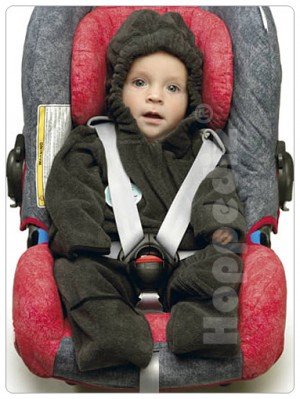 Hoppediz Fleece Overall - Anthrazit