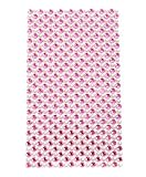 INSTA-BLING Criss-Cross Beads Cell Phone Jewelry Seal Stickers , Pink & Clear