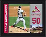 Adam Wainwright Plaque | Details: St. Louis Cardinals, Sublimated, 10x13, MLB Plaque