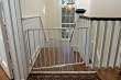 Safety Stairway Gate - Black - by Cardinal Gates - SS30A-White (Black) (29