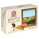 Lazzaroni Biscotti, Chocolate Chip, 8.8-Ounce Box (Pack of 5)