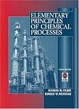 Elementary Principles of Chemical Processes
