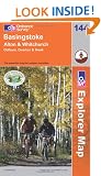 Basingstoke, Alton and Whitchurch (Explorer Maps) (OS Explorer Map)
