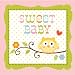 Creative Converting Happi Tree Sweet Baby Girl Beverage Napkins, 16 Count