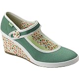 Keds Ladies Midnight Pique Canvas Heels by Keds