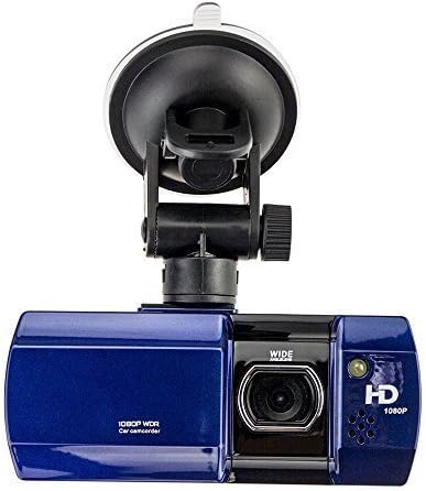 YoYoflyer Car DVR Vehicle On-Dash Video Auto Dash Camera Carcorder Black Box 1080P HD Ultra Wide 180 Angle Lens 2.7inch LTPS Screen Multi-language 8GB Memory Card Included