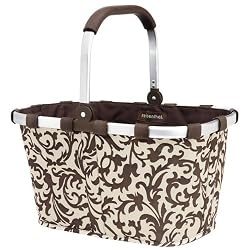 Carry Bag - Reisenthel Germany Collapsible Bag or Market Basket, BaroqueSand