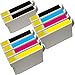 Inktoneram Remanufactured Ink Cartridges High Capacity Replacement for 126 (4x Black, 2x Cyan, 2x Magenta, 2x Yellow, 10-Pack)