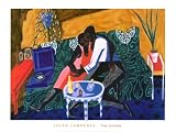 The Lovers, 1946 Art Poster Print by Jacob Lawrence, 32×24