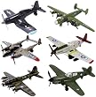 InAir WWII Planes 6-pc Set with Aircraft ID Guide - Assortment 1
