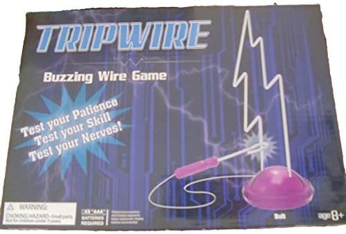 Tripwire Buzzing Wire Game Test Your Nerves and Don't Get Zapped (Bolt) by Tripwire