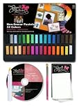 One Brush Non-smear Pastel Chalk Photo Tinting Kit
