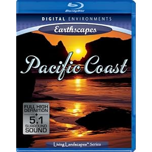 Living Landscapes: Earthscapes - Pacific Coast [Blu-ray]