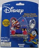 Disney Classic Pull Toy Keychain -- Donald Duck