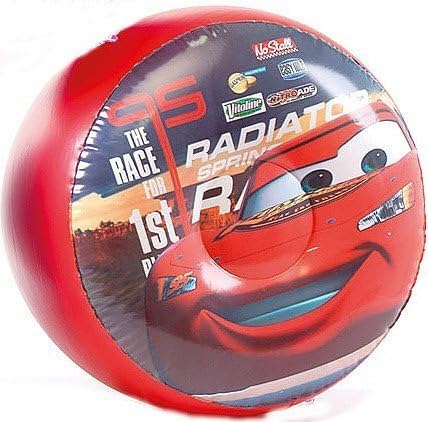 Disney Pixar Cars Lightning McQueen Inflatable PVC Pouf/Stool by Whitelaw Leisure