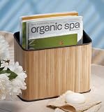 Formbu Magazine Holder (Bamboo) (9"H x 11"W x 5"D)